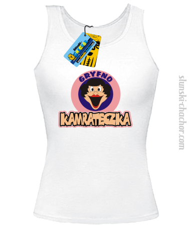 Gryfno kamrateczka - top damski z nadrukiem Nr SLCH00030DT