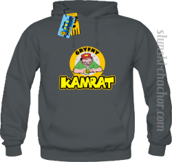 Gryfny kamrat bluza męska z nadrukiem - grey