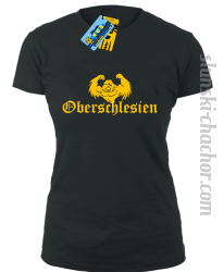 Oberschlesien koszulka damska z nadrukiem-black