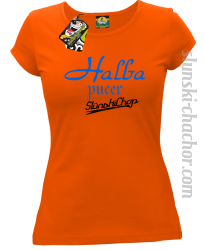 Halba pucer - Koszulka damska pomarańcz