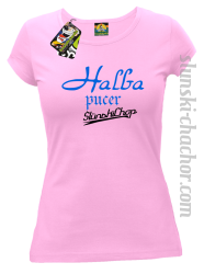 Halba pucer - Koszulka damska jasny róż