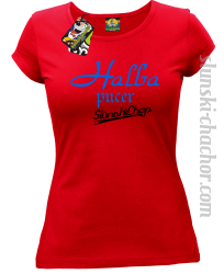 Halba pucer - Koszulka damska red
