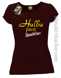 Halba pucer - Koszulka damska brąz