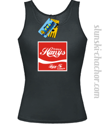 Enjoy hanys top damski z nadrukiem-black