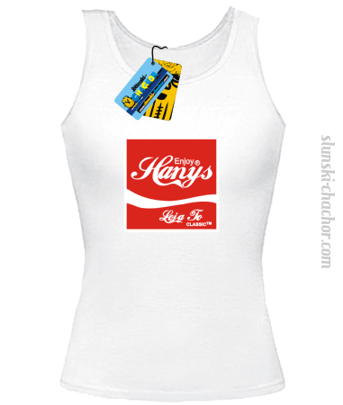 Enjoy hanys - top damski z nadrukiem Nr SLCH00006DT