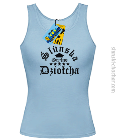 Ślunska gryfno dziołcha - top damski z nadrukiem Nr SLCH00003DT