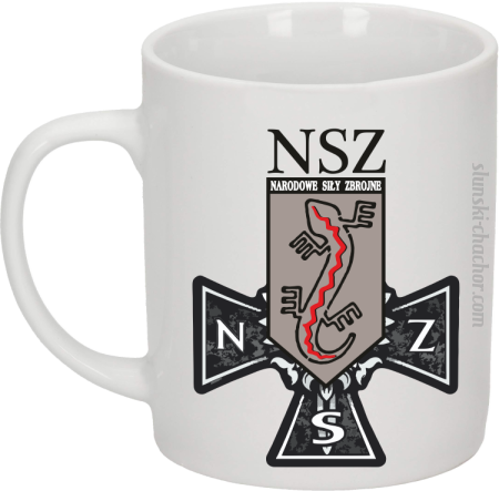 NSZ Narodowe Siły Zbrojne - Kubek ceramiczny