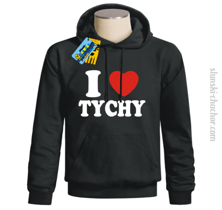 I love Tychy - bluza z nadrukiem Nr SLCH00052MB