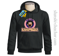 Gryfno kamrateczka bluza damska z nadrukiem - black