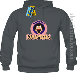 Gryfno kamrateczka bluza damska z nadrukiem - grey