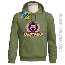 Gryfno kamrateczka bluza damska z nadrukiem - khaki