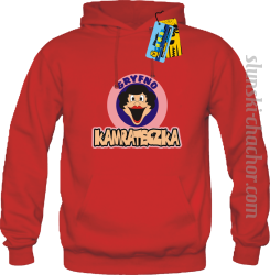 Gryfno kamrateczka bluza damska z nadrukiem - red