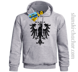 Górny ślunsk bluza męska z nadrukiem-ash