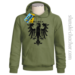 Górny ślunsk bluza męska z nadrukiem-khaki
