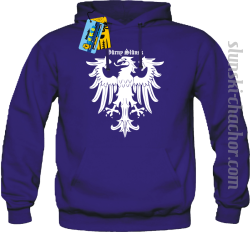 Górny ślunsk bluza męska z nadrukiem-purple