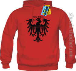 Górny ślunsk bluza męska z nadrukiem-red