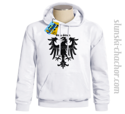 Górny ślunsk bluza męska z nadrukiem-white