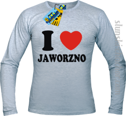 I love Jaworzno longsleeve z nadrukiem - ash