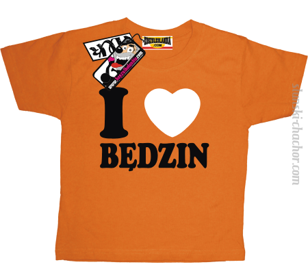 I love Będzin - koszulka dla dziecka
